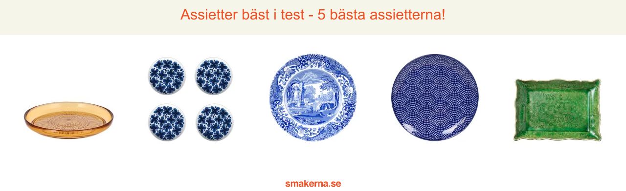 Assietter bäst i test