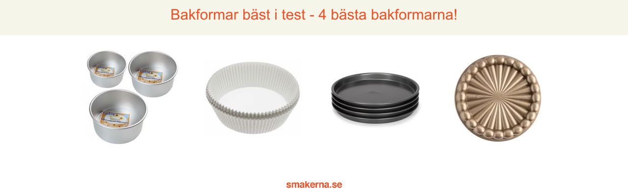 Bakformar bäst i test