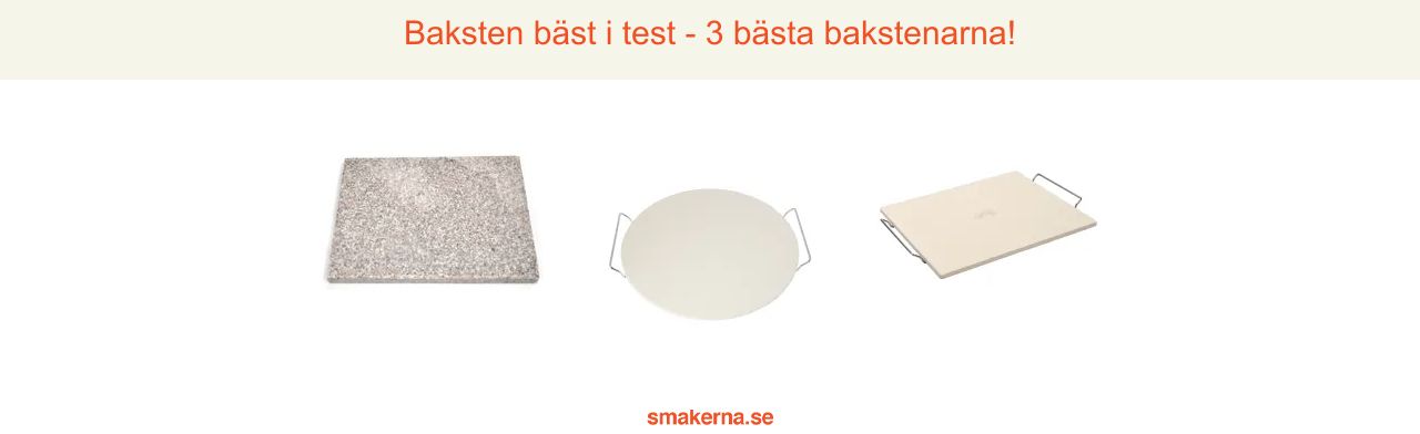 Baksten bäst i test