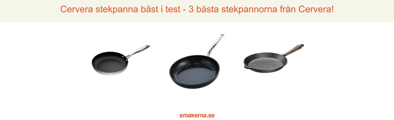 Cervera stekpanna bäst i test bäst i test