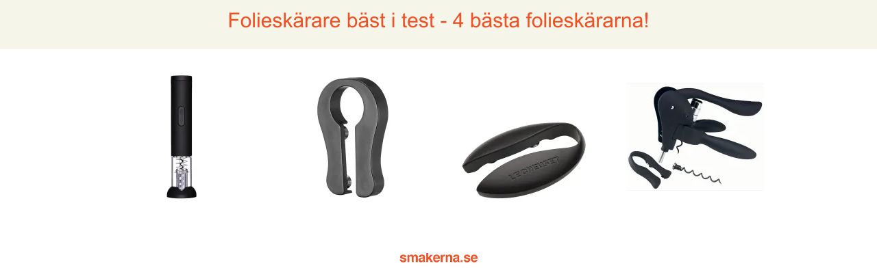 Folieskärare bäst i test