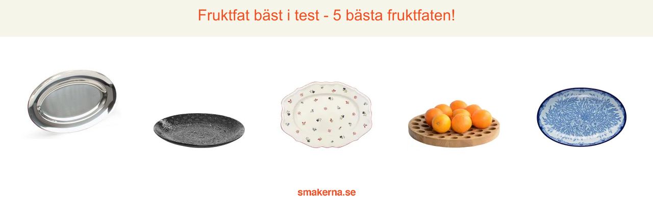 Fruktfat bäst i test