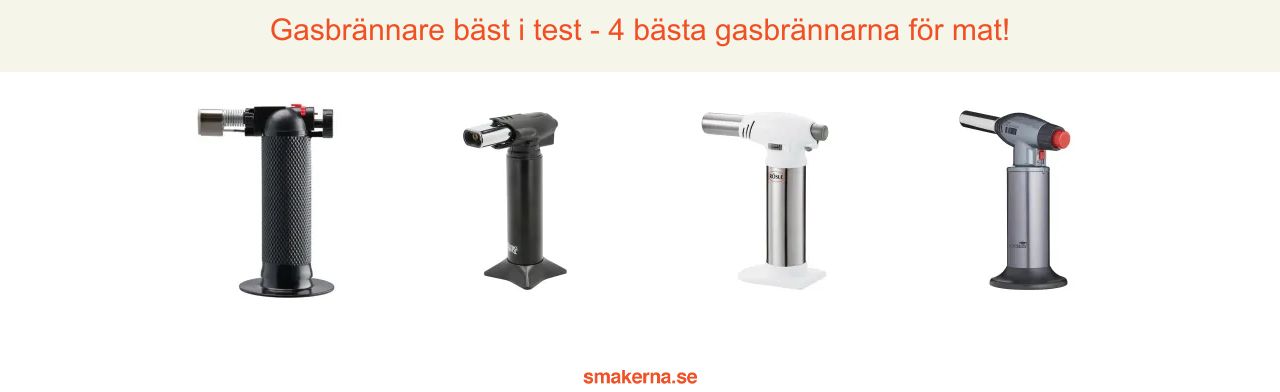 Gasbrännare bäst i test