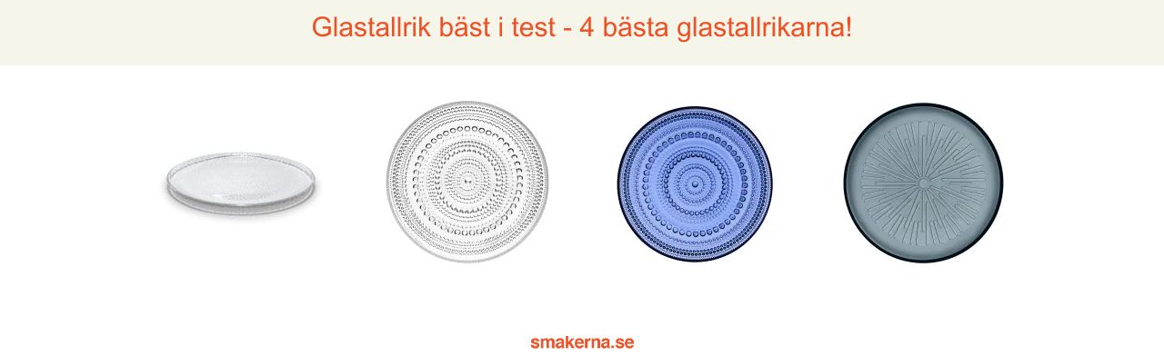 Glastallrik bäst i test