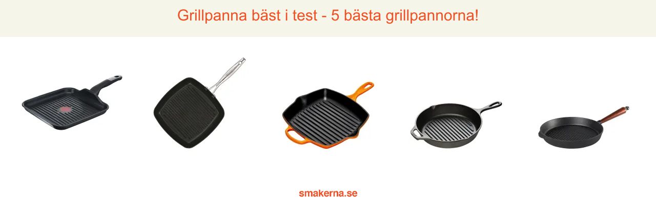 Grillpanna bäst i test