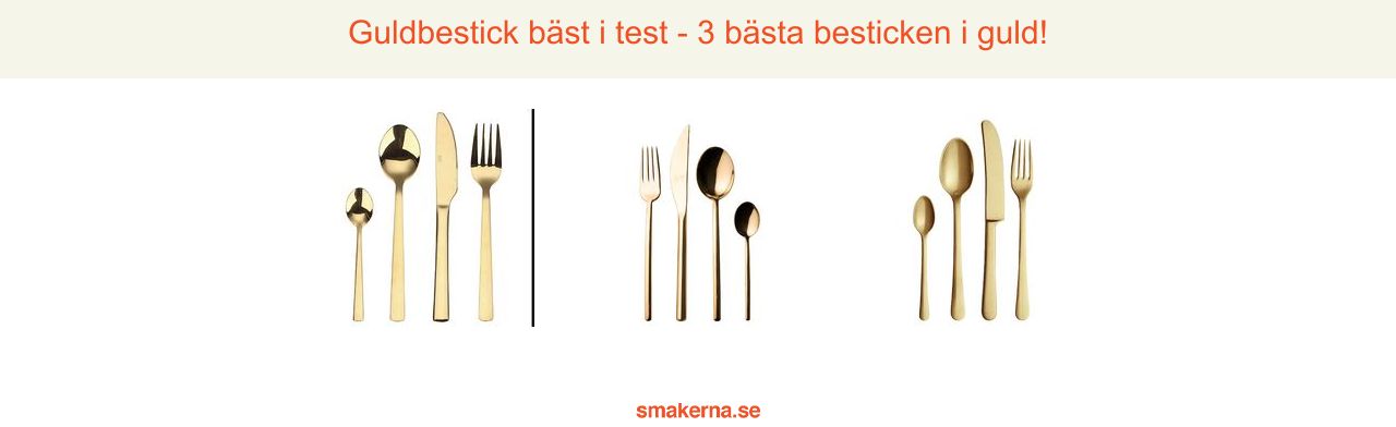 Guldbestick bäst i test