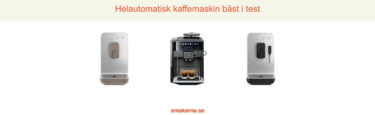 Helautomatisk kaffebryggare bäst i test