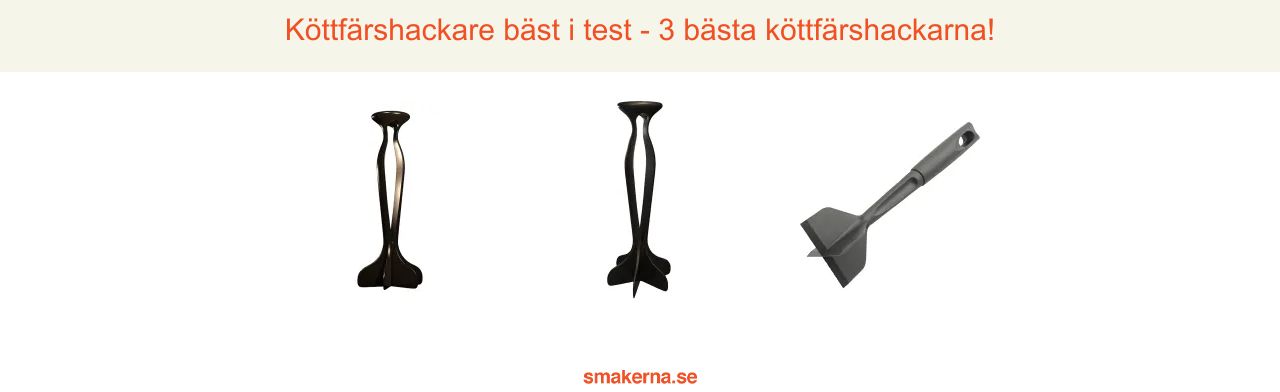 Köttfärshackare bäst i test