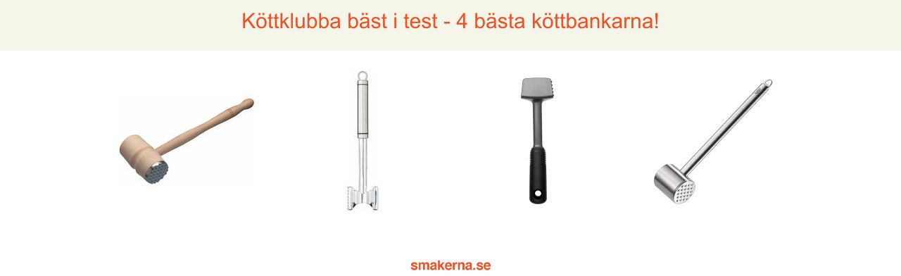 Köttklubba bäst i test