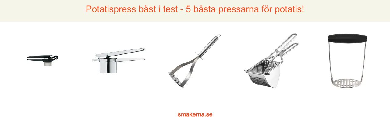 Potatispress bäst i test