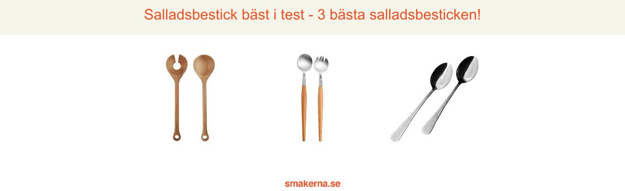 Salladsbestick bäst i test