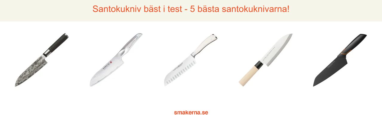 Santokukniv bäst i test