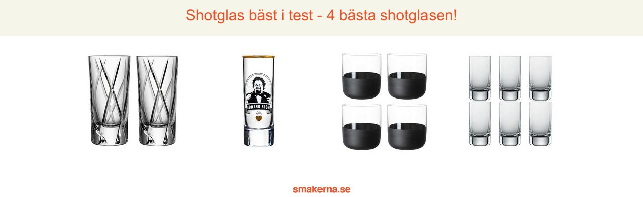 Shotglas bäst i test