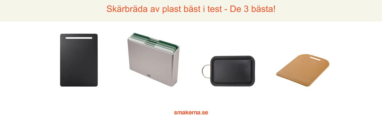 Skarbrada plast bäst i test