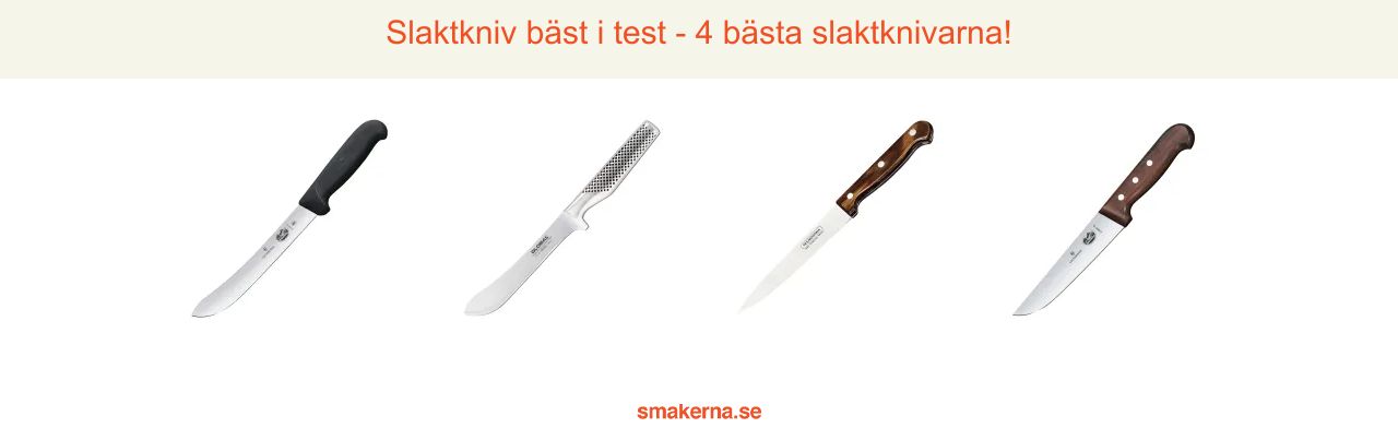 Slaktkniv bäst i test