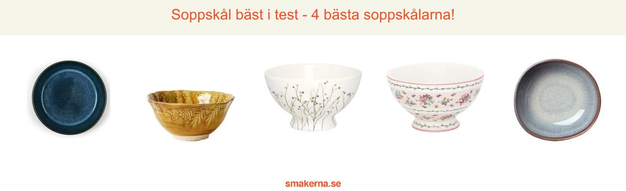 Soppskål bäst i test