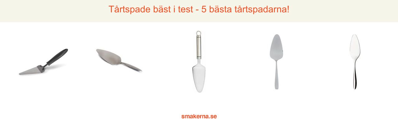 Tårtspade bäst i test