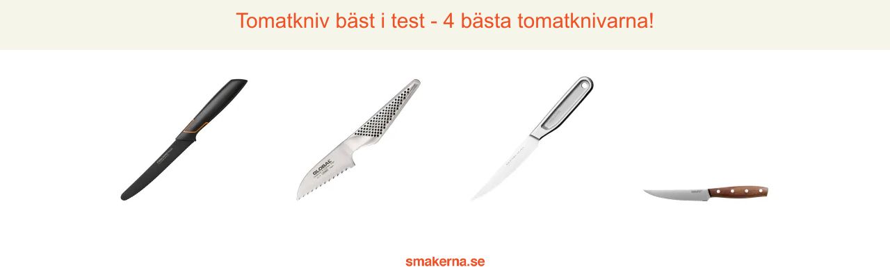 Tomatkniv bäst i test