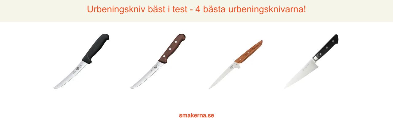 Urbeningskniv bäst i test