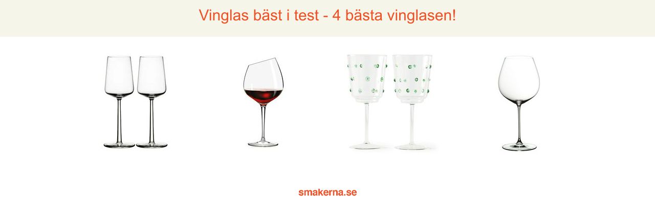 Vinglas bäst i test