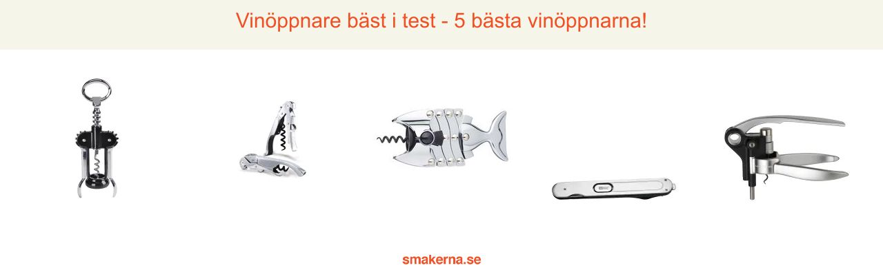 Vinöppnare bäst i test