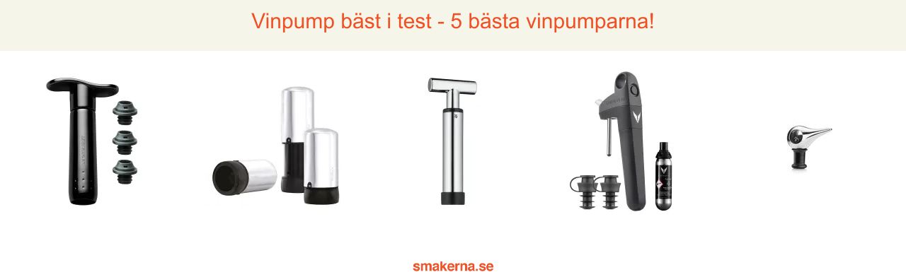 Vinpump bäst i test